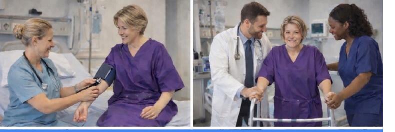 Clinicians assisting a patient wearing Every1Gown